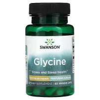 Swanson Glycine 500 mg ĳ������ ������� "�����", 500 ��