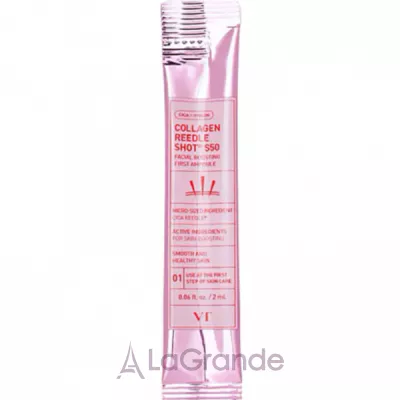 VT Cosmetics Collagen Reedle Shot S50 Facial Boosting First Ampulle ��������� ��������� ��� ��������� ���� ���� � ����������� S50