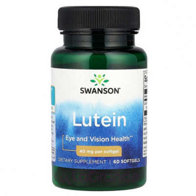 Swanson Lutein 40 mg ĳ������ ������� ��� ������'� ���� 