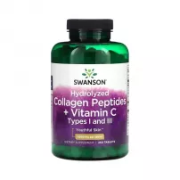 Swanson Hydrolyzed Collagen Peptides + Vitamin C ĳ������ ������� "������� + ³���� �"