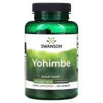 Swanson Yohimbe 500 mg ĳ������ ������� "�������", 500 ��