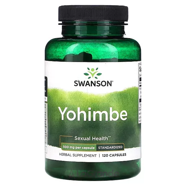 Swanson Yohimbe 500 mg ĳ������ ������� 