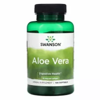 Swanson Aloe Vera 25 mg ĳ������ ������� "���� ����", 25 ��