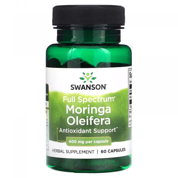 Swanson Moringa Oleifera 400 mg ĳ������ ������� 