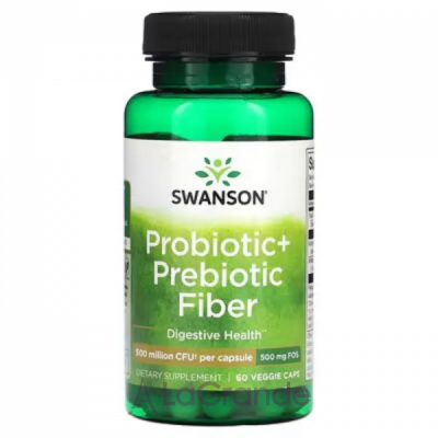 Swanson Probiotic+ Prebiotic Fiber ������� ������� 