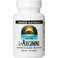 Source Naturals L-Arginine 500 mg ������� ������� "L-������", 500 ��, ��������