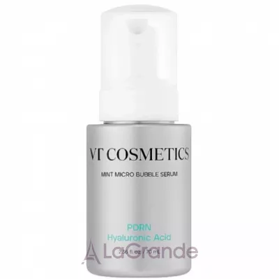VT Cosmetics PDRN Hyaluronic Mint Micro Bubble Serum ���������������� ��������� ��� ���� � PDRN � ������������ ��������