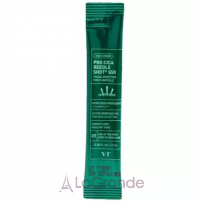 VT Cosmetics Reedle Shot S50 Pro Cica Facial Boosting Ampoule ��������� � ��������� S50 ��� ���������� ���� ����