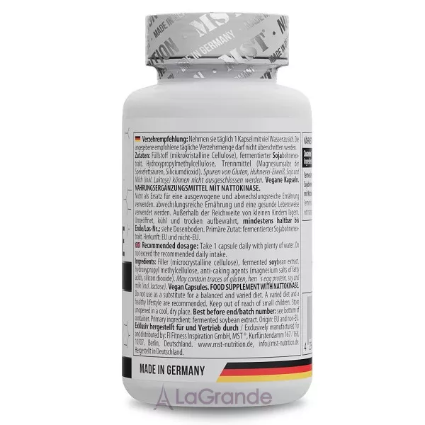 MST Nattokinase 100 mg ĳ������ ������� 