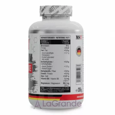 MST Magnesium Bisglycinate With Vitamin B6 ����������� ������� 