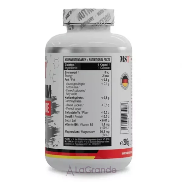 MST Magnesium Bisglycinate With Vitamin B6 ĳ������ ������� 