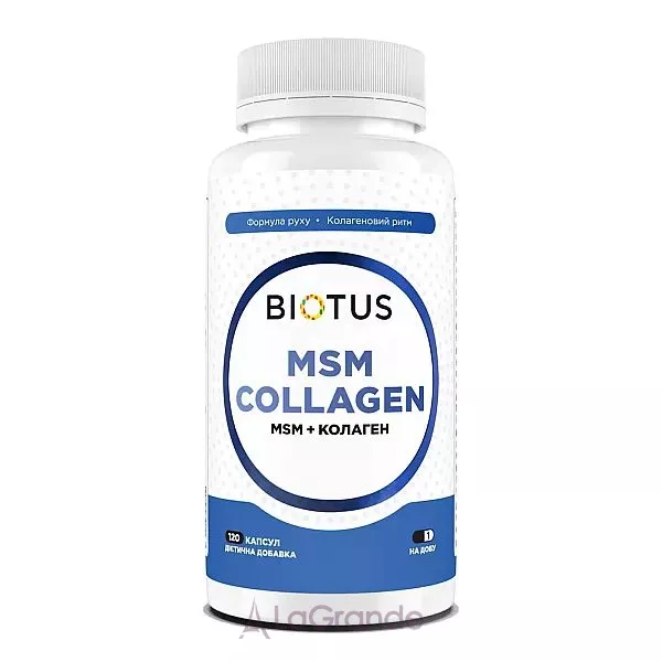 Biotus MSM + Collagen ������� ������� MSM + ������� � ��������