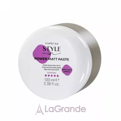 Inebrya Style-In Power Matt Paste ���������� ����� ��� ������� �����