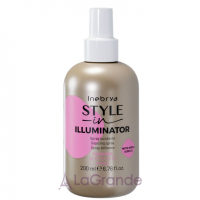 Inebrya Style-In Illuminator Glossing Spray ����� ��� ������ � ������ �����