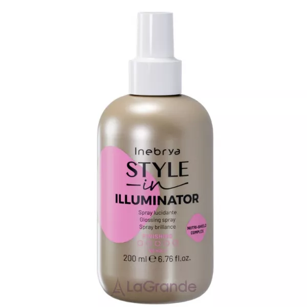 Inebrya Style-In Illuminator Glossing Spray ����� ��� ������ � ������ �����