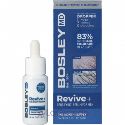Bosley MD Revive+ Densifying Serum for Men ������� ������ ��������� ����� � ������