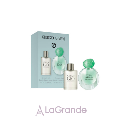 Armani Mini Set ����� (��������� ���� Acqua Di Gio Men 5 �� + ��������������� ���� Acqua Di Gioia 5 ��)