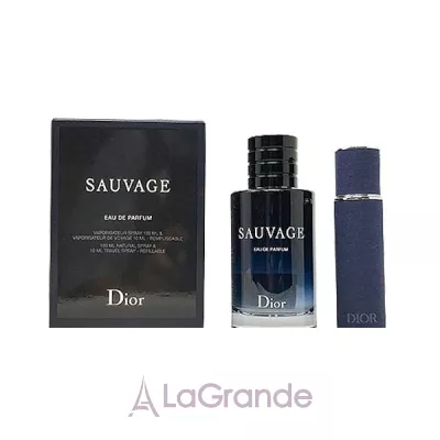 Christian Dior Sauvage Eau de Parfum ����� (��������������� ���� 100 �� + ��������� 10 ��)