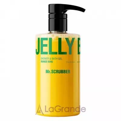 Mr.Scrubber Jelly Bubbles Mango King Shower & Bath Gel ���� ��� ���� 