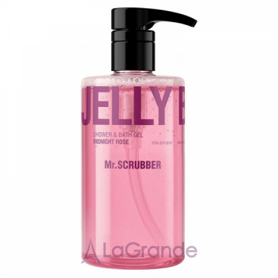 Mr.Scrubber Jelly Bubbles Midnight Rose Shower & Bath Gel ���� ��� ���� 