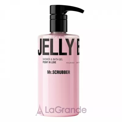 Mr.Scrubber Jelly Bubbles Peony in Love Shower & Bath Gel ���� ��� ���� 