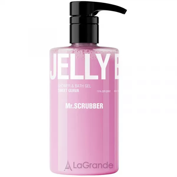 Mr.Scrubber Jelly Bubbles Sweet Guava Shower & Bath Gel ���� ��� ���� 