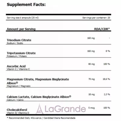 Amix Performance E-Lite Electrolytes Liquid Orange �������� 