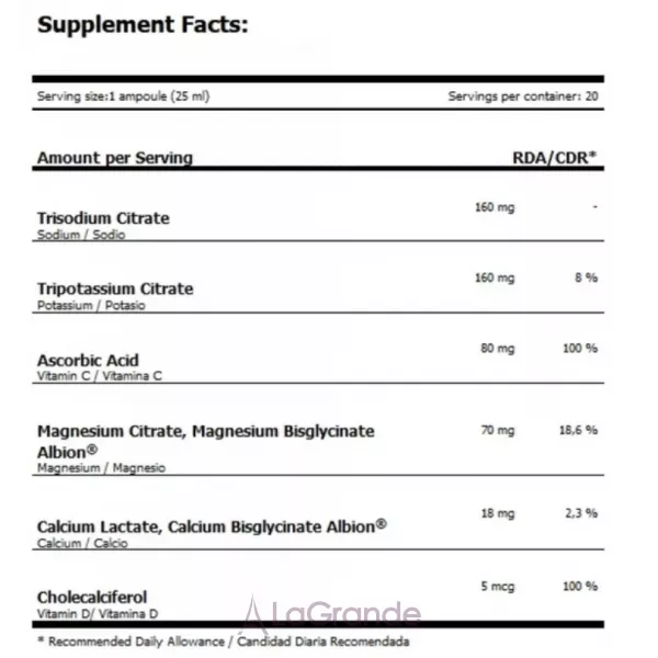 Amix Performance E-Lite Electrolytes Liquid Orange �������� 