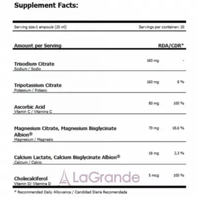 Amix Performance E-Lite Electrolytes Liquid Blackberry �������� 