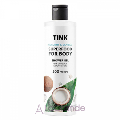 Tink Superfood For Body Coconut & Vanilla Oil Shower Gel ���� ��� ���� 