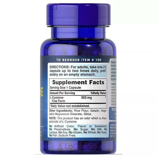 Puritan's Pride L-Cysteine 500 mg ĳ������ ������� 