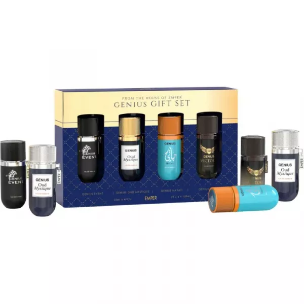 Emper Genius Gift Set ���������� ����� �������� ������������� ���  (Event 25 �� + Oud Mystique 25 �� + Hayaty 25 �� + Victory 25 ��)