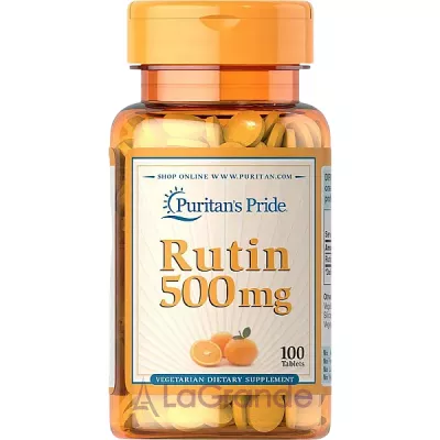 Puritan's Pride Rutin 500 mg ĳ������ ������� 