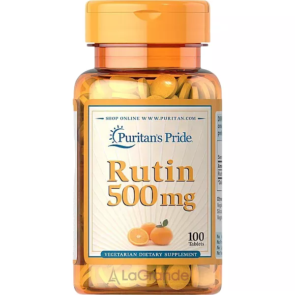 Puritan's Pride Rutin 500 mg ĳ������ ������� 