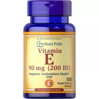 Puritan's Pride Vitamin E 200 IU ����������� ������� "������� �", 200 ��