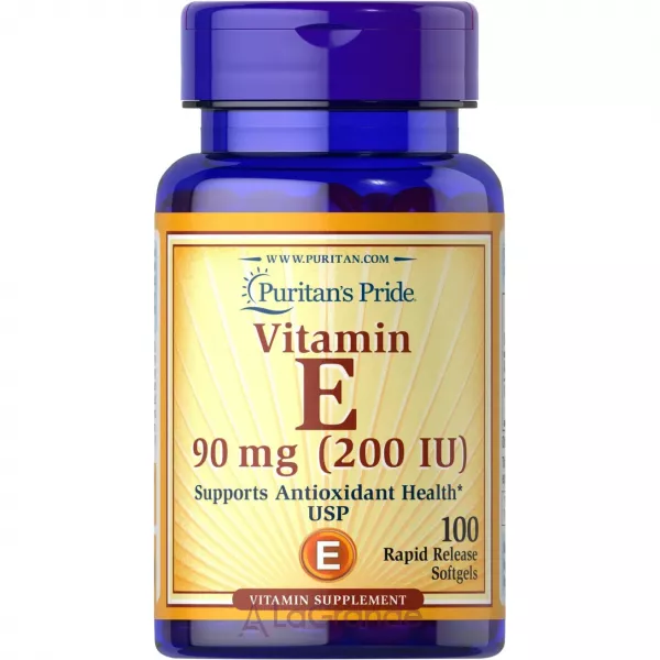 Puritan's Pride Vitamin E 200 IU ĳ������ ������� 