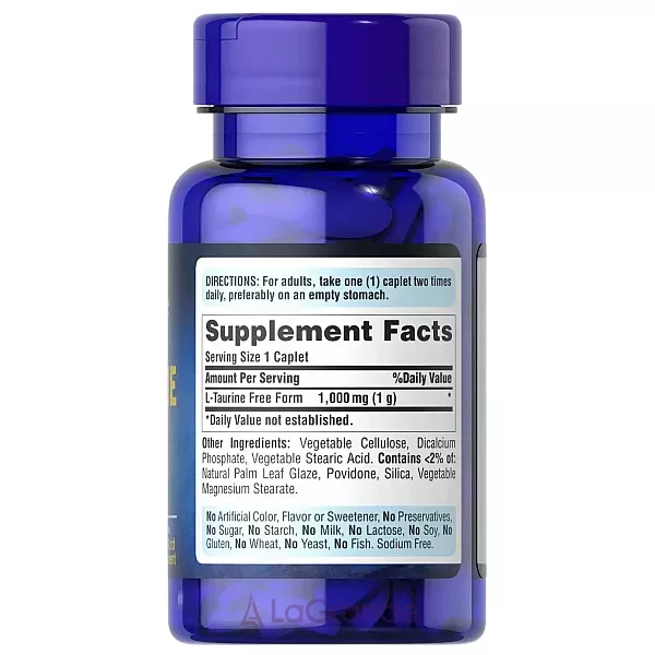 Puritan's Pride L-Taurine 1000 mg ĳ������ ������� 