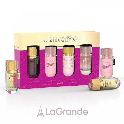 Emper Genius Gift Set For Women ���������� ����� ��������������� �������� (Genius Lover 25 �� + Genius Blush 25 �� + Genius Selina 25 �� + Genius Rose 25 ��)