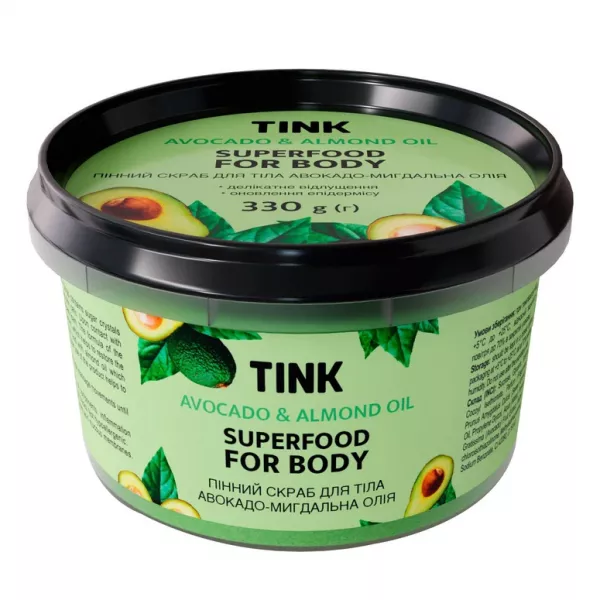 Tink Superfood For Body Avodo & Milk Almond Oil Shower Gel ����� ��� ���� ������ 