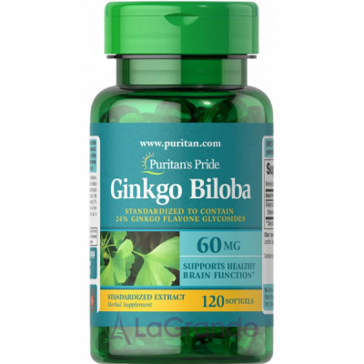 Puritan's Pride Ginkgo Biloba 60 mg ����������� ������� 