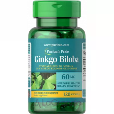 Puritan's Pride Ginkgo Biloba 60 mg ����������� ������� 