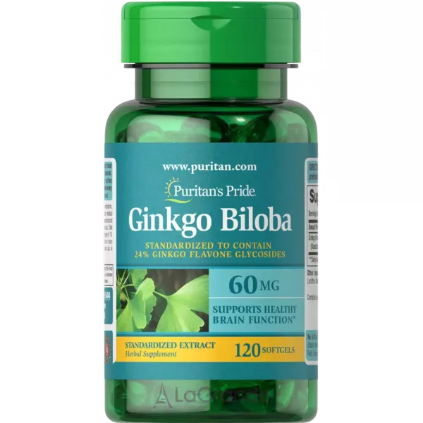 Puritan's Pride Ginkgo Biloba 60 mg ĳ������ ������� 