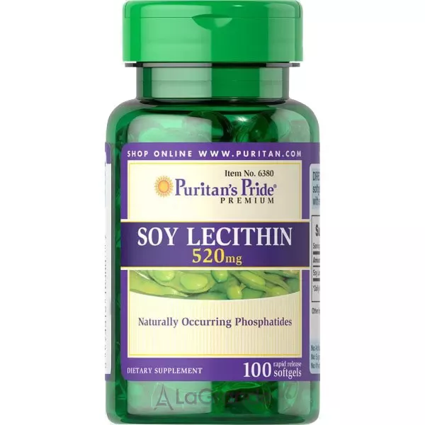 Puritan's Pride Soy Lecithin 520 mg ĳ������ ������� 