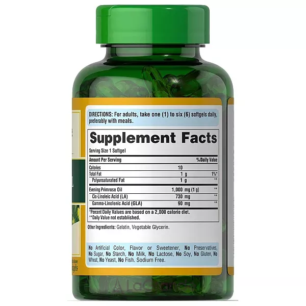 Puritan's Pride Evening Primrose Oil 1000 mg ĳ������ ������� 