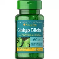 Puritan's Pride Ginkgo Biloba 60 mg ����������� ������� "������ ������", 60 ��, ��������