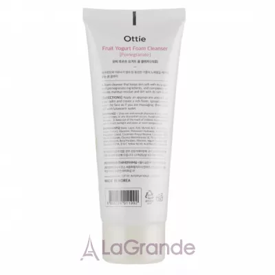 �ֲ��� Ottie Fruits Yogurt Foam Cleanser Pomegranate ϳ��� ��� ������� �������� ��������� 