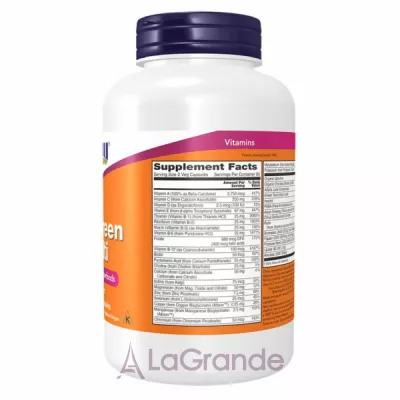 Now Foods EcoGreen Multi Iron Free ������������ ��� �����