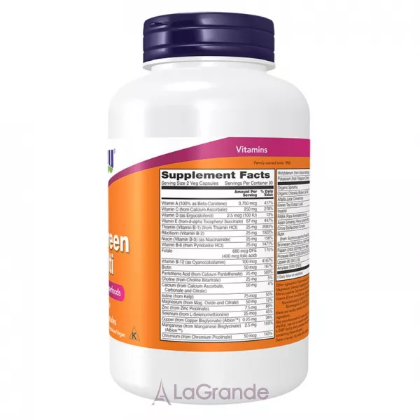 Now Foods EcoGreen Multi Iron Free �������������� ��� ������