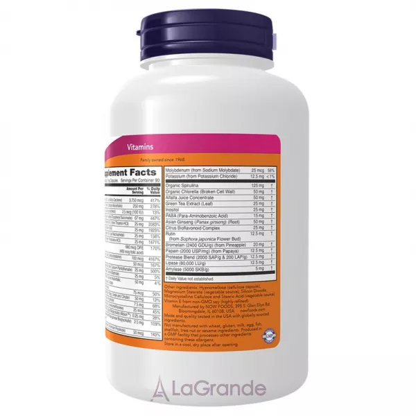 Now Foods EcoGreen Multi Iron Free �������������� ��� ������