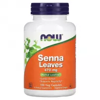 Now Foods Senna Leaves 470 mg ĳ������ ������� "����� �����", 470 ��